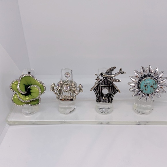 Lucky Brand Jewelry - Four Fashion Jewelry Lucky Brand rings gently used